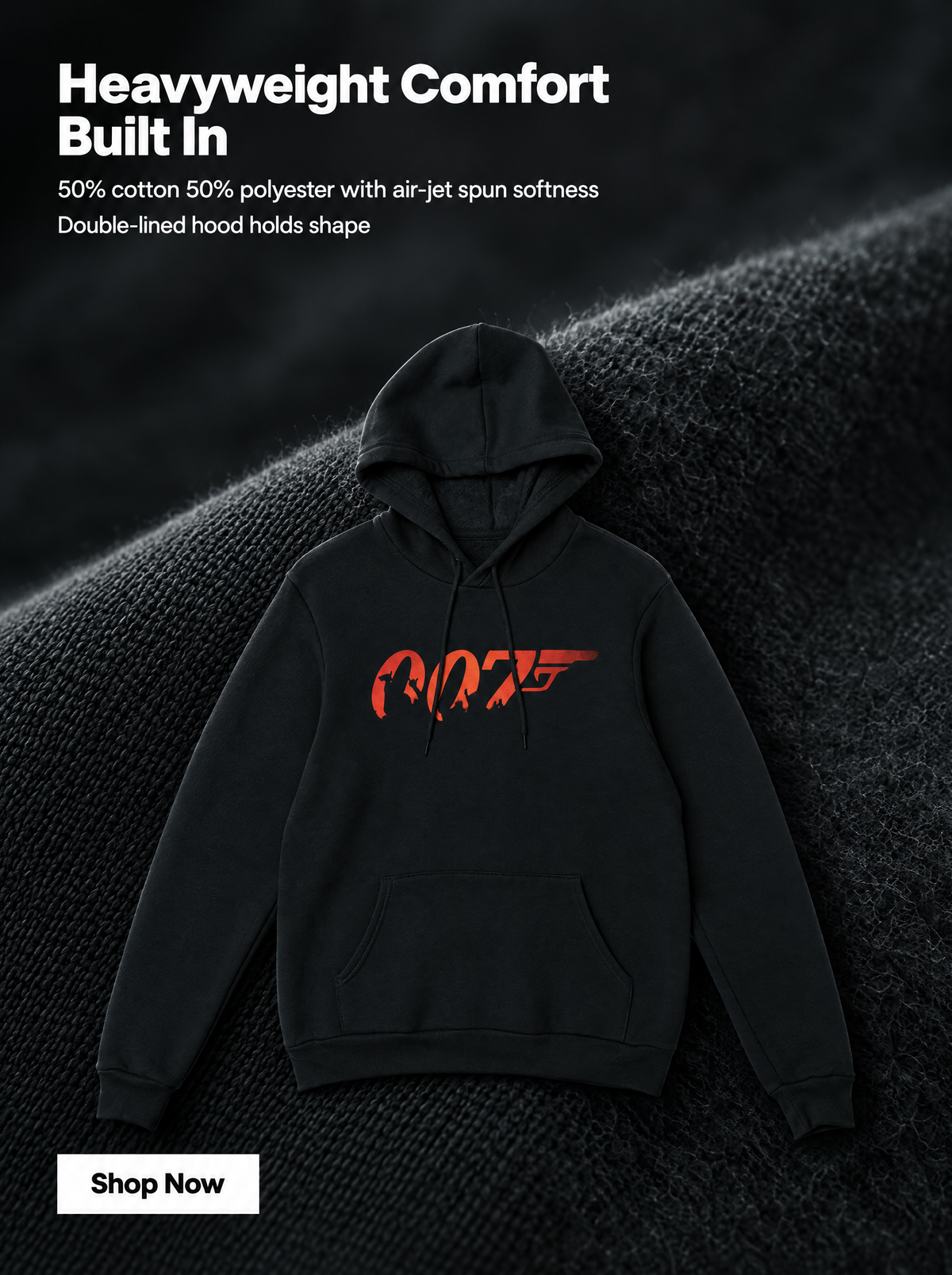 007 Embroidery Hoodie